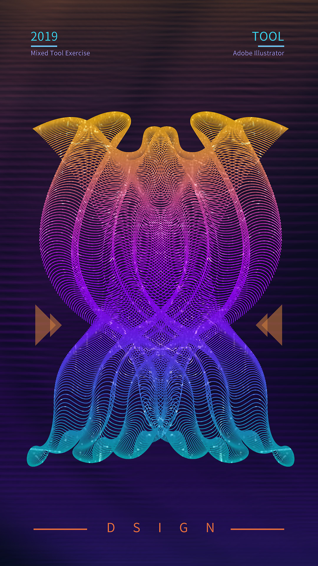 ai混合工具海报练习