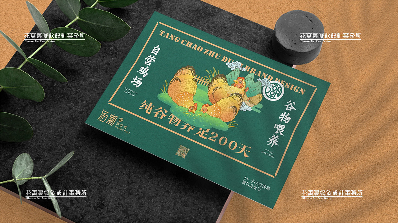 花万里设计·广东江门汤潮猪肚鸡VI赏析（图ZMjMyNTEyMzgw） - 品牌 - 站酷设计师花万里设计原创素材 - 站酷ZCOOL