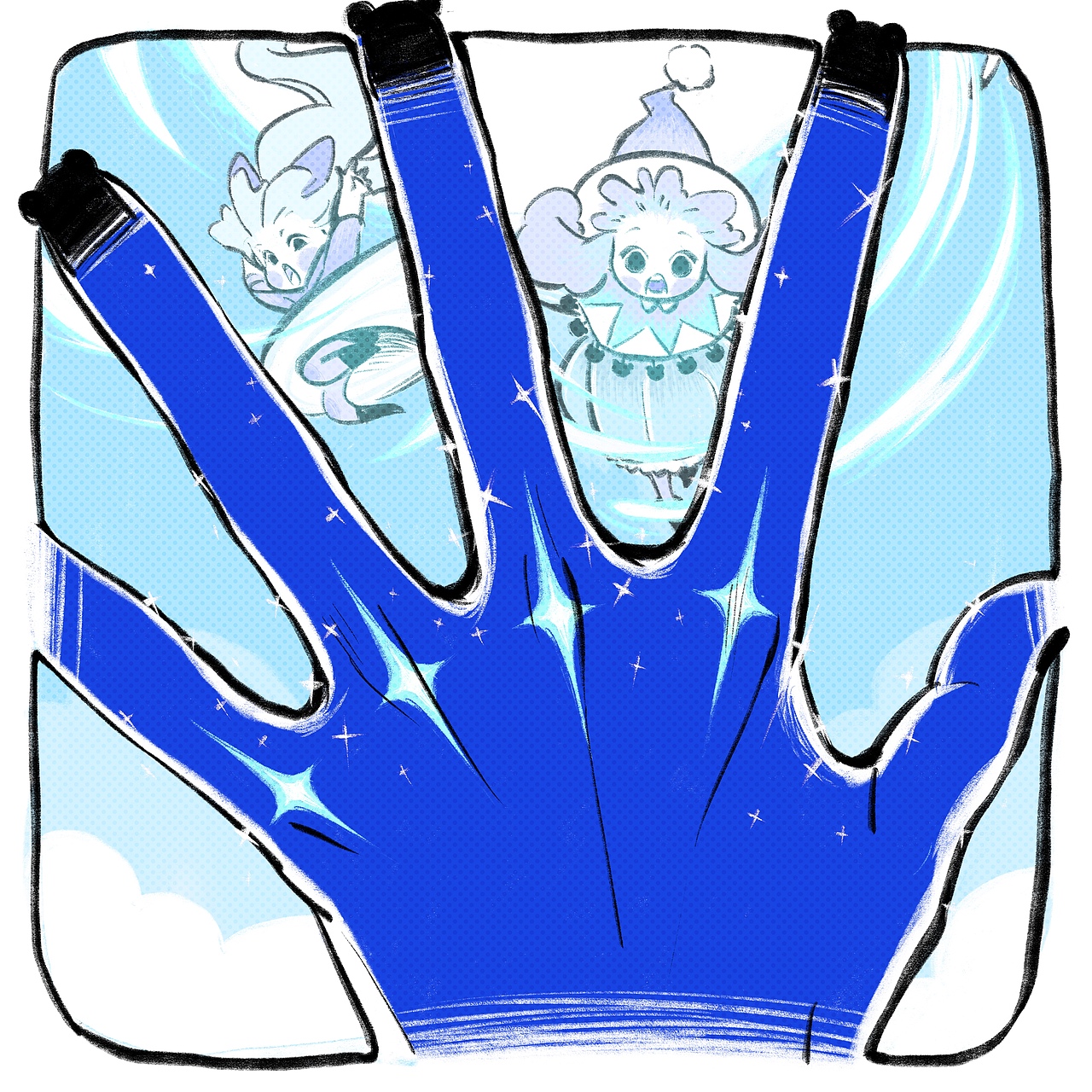 blue并不冷（图ZMjY4NTc5NDQ0） - 绘本 - 站酷设计师Babycherry十八原创素材 - 站酷ZCOOL