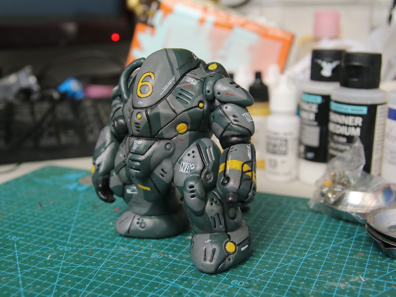 我的软陶机甲6号