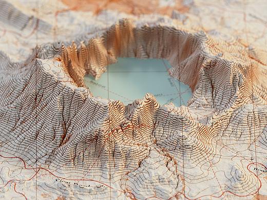 3D地形图