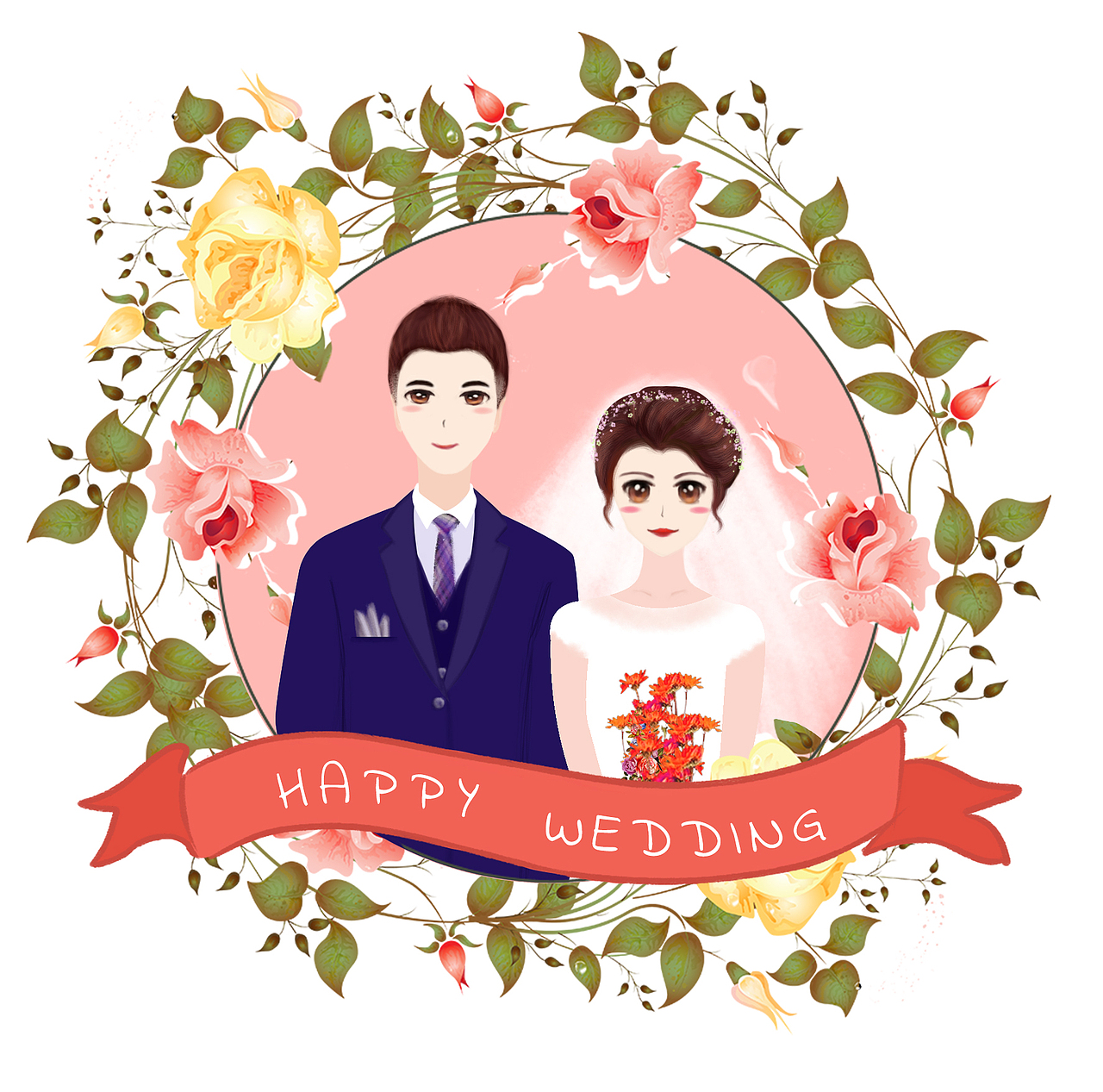 小赵送的手绘礼物（图ZMTc2MTg1OTI0） - 商业插画 - 站酷设计师是小赵呀原创素材 - 站酷ZCOOL