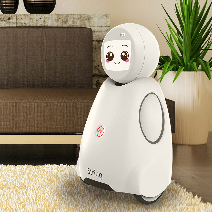 智能陪护机器人外观和交互设计（图ZNTUwMTE5NjA=） - 电子产品 - 站酷设计师猕猴桃贴毛师原创素材 - 站酷ZCOOL