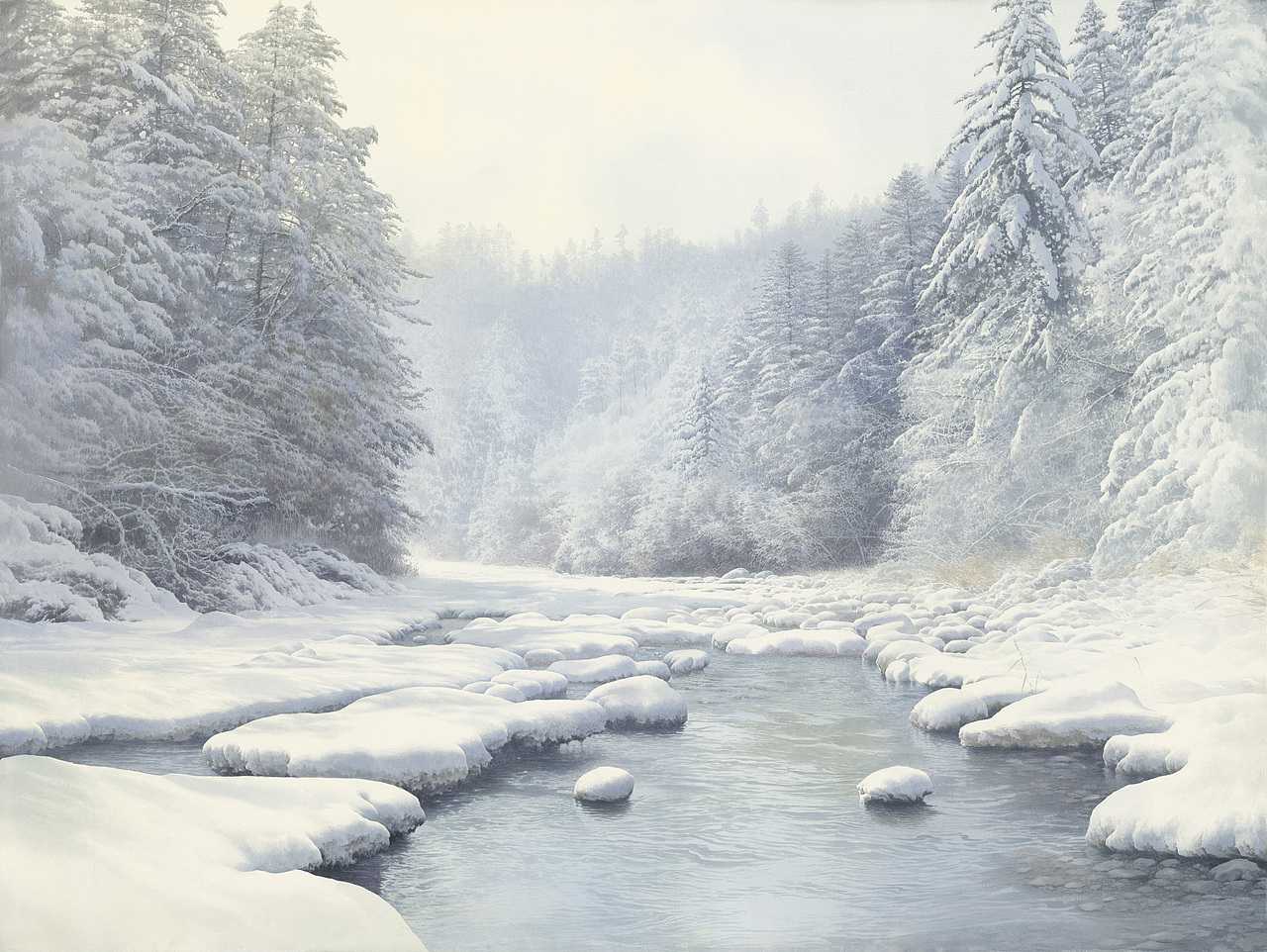 写意人生——这些年画过的水彩雪景