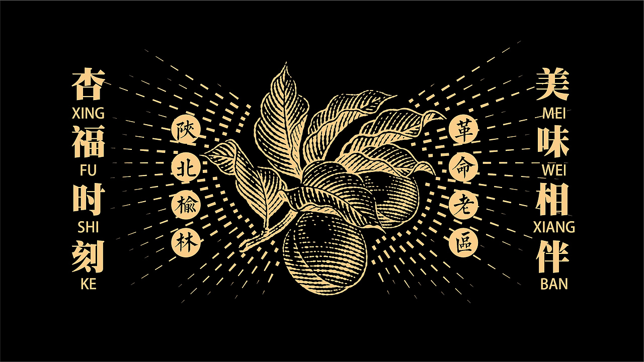 食品包装 - “杏”系列产品包装设计（图ZMjIwODcyOTEy） - 包装 - 站酷设计师西安汀畔品牌原创素材 - 站酷ZCOOL