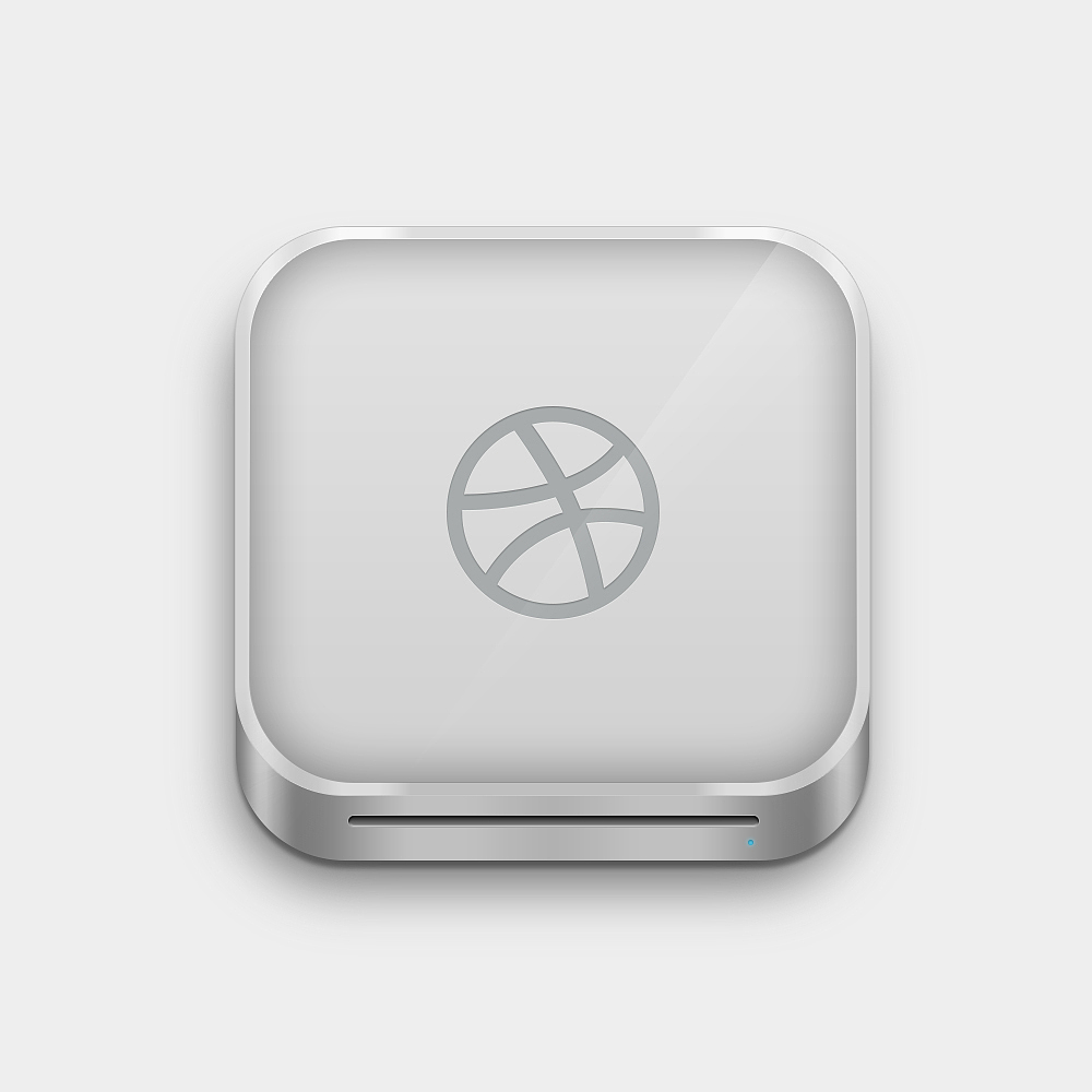 dribbble金属图标一枚（图ZOTEwNTkwNA==） - 图标 - 站酷设计师齐物文化原创素材 - 站酷ZCOOL