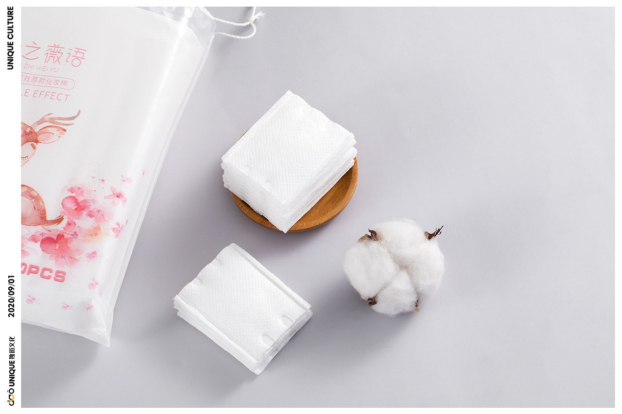 卸妆棉产品拍摄