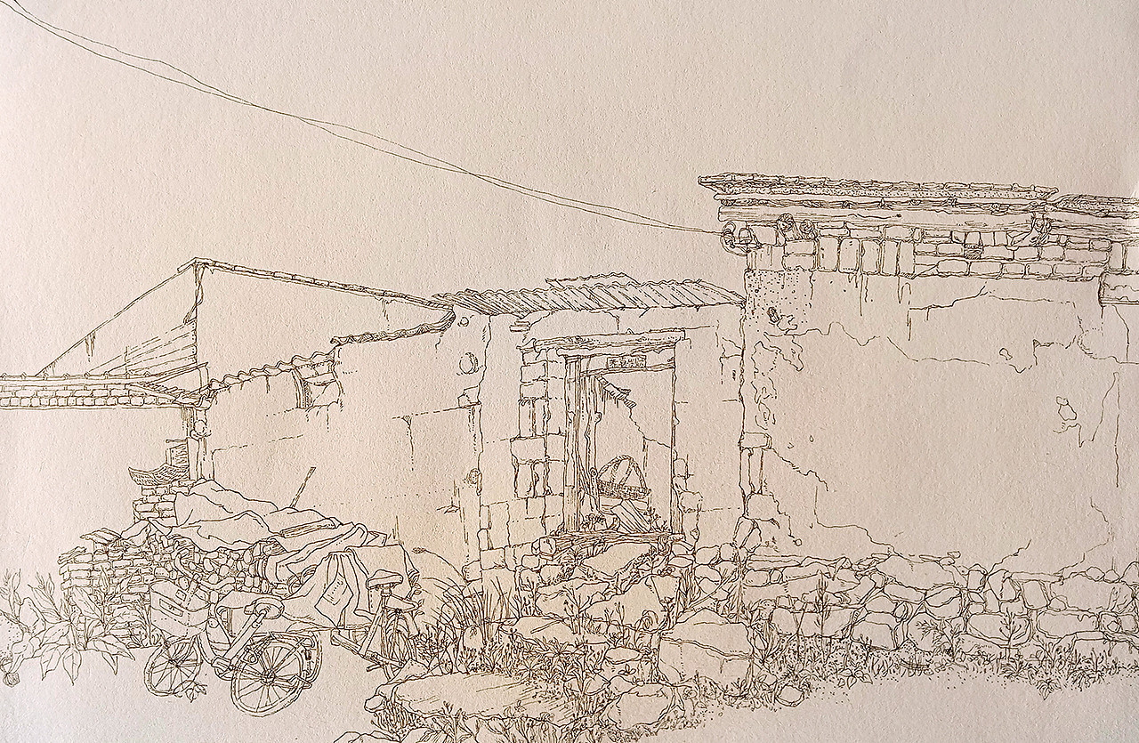 风景速写（图ZNzgxOTYxNjQ=） - 绘画 - 站酷设计师Rt冰倩原创素材 - 站酷ZCOOL