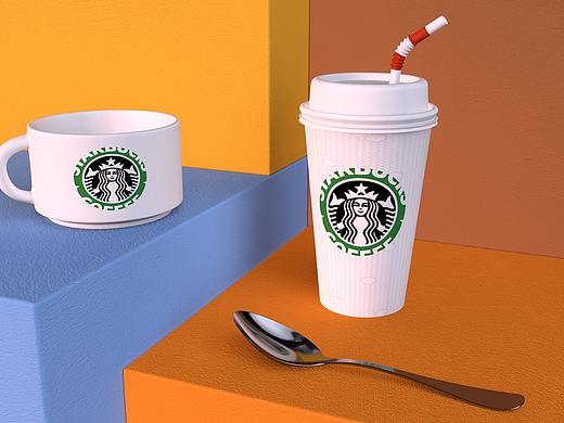 C4D 饮品杯灯光练习（个人主页-ZNTA2MjI3NjA=） - 宣传物料 - 站酷设计师健全的维纳斯原创素材 - 站酷ZCOOL