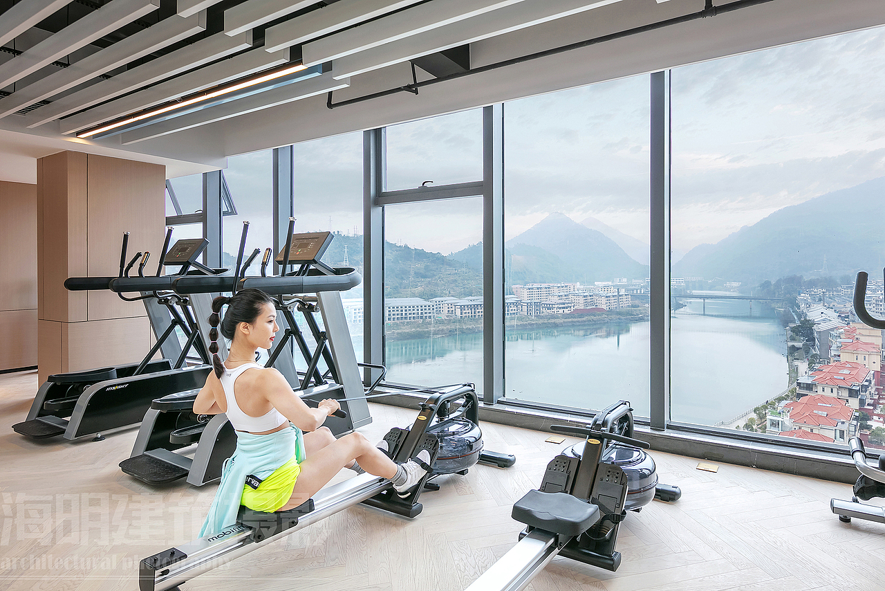 酒店建筑拍摄-湖南郴州泊漫酒店