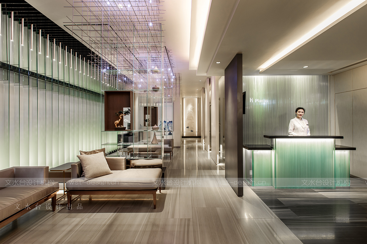 H Plastic 医学美容 | 中西方空间美学的融合（图ZMjQ1OTY4Njcy） - 商业空间设计 - 站酷设计师文水台室内设计原创素材 - 站酷ZCOOL