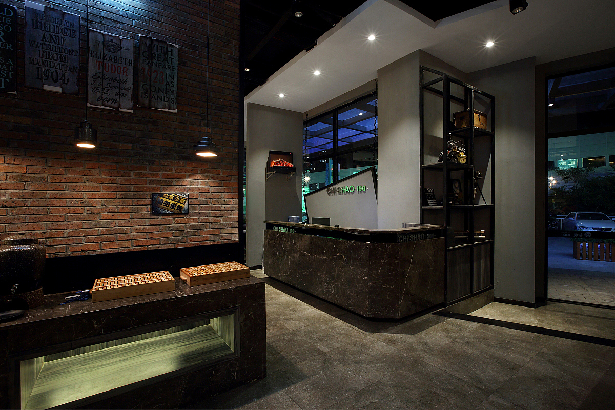 餐饮空间设计·赤烧100-烧烤店（图ZNjkwODYyNDQ=） - 家装设计 - 站酷设计师华空间设计原创素材 - 站酷ZCOOL