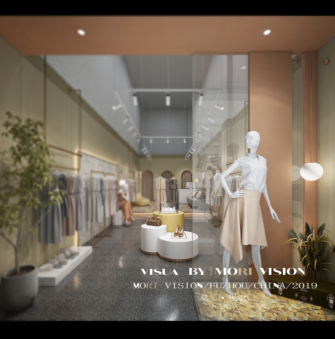 莫里/CLOTHING STORE（图ZMTYwMDYzNTUy） - 展陈设计 - 站酷设计师莫里视觉设计原创素材 - 站酷ZCOOL