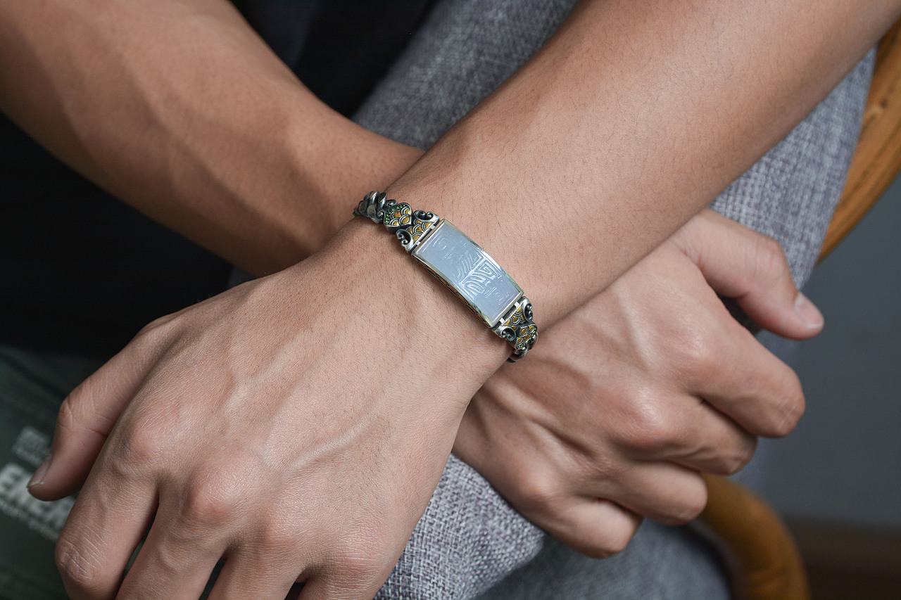 设计作品|翡翠兽面系列手链