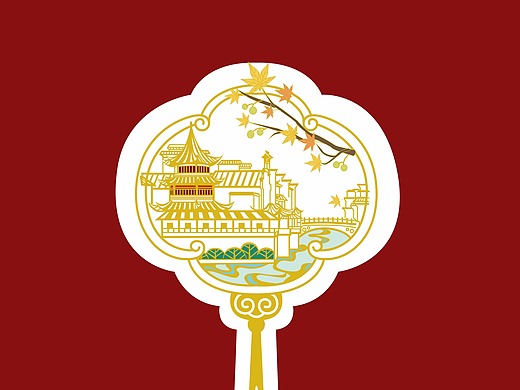 文创产品设计 南京夫子庙 鸡鸣寺金属书签设计