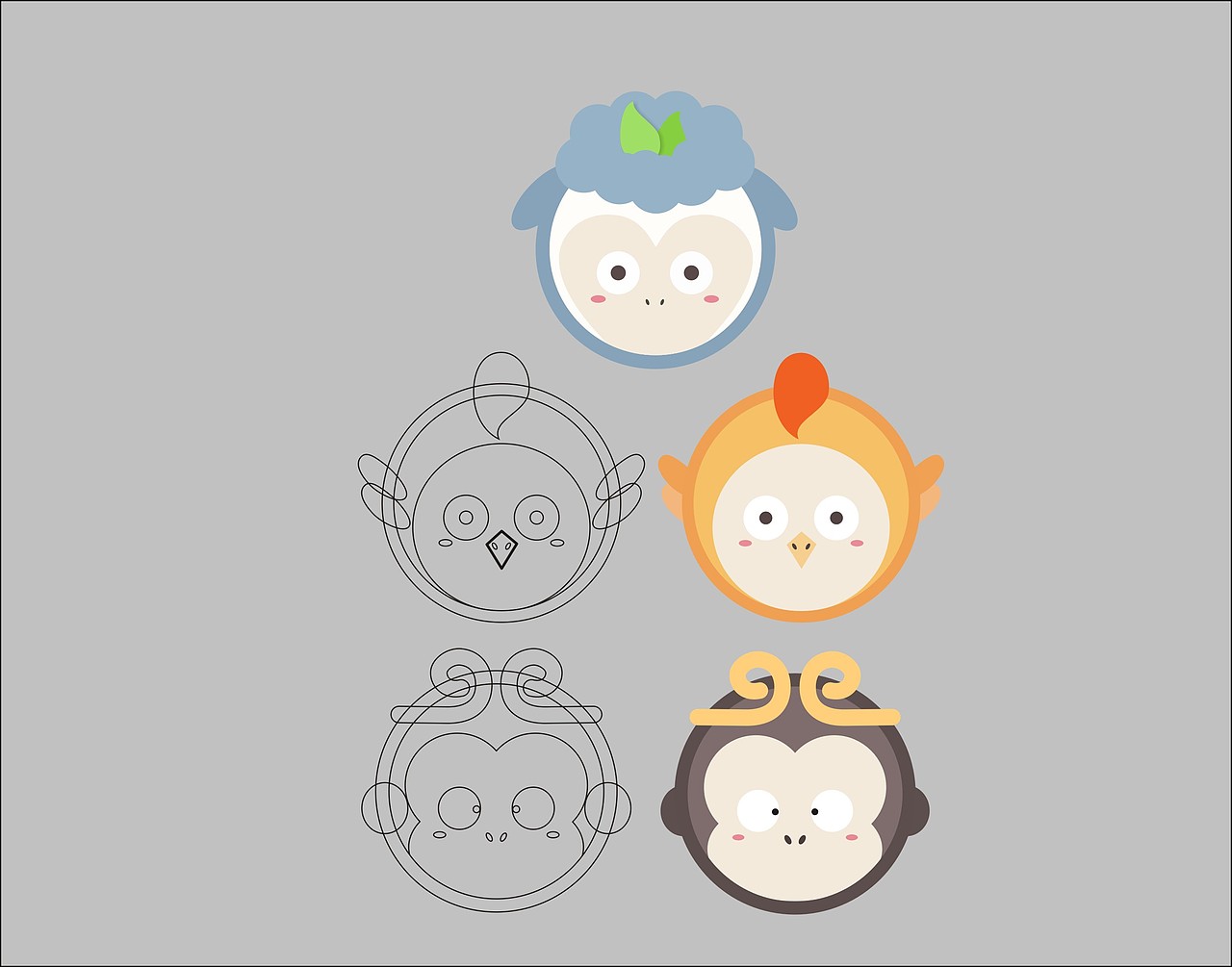 绘画（图ZNzgwNjQ2MjA=） - 图案 - 站酷设计师庞阿根原创素材 - 站酷ZCOOL