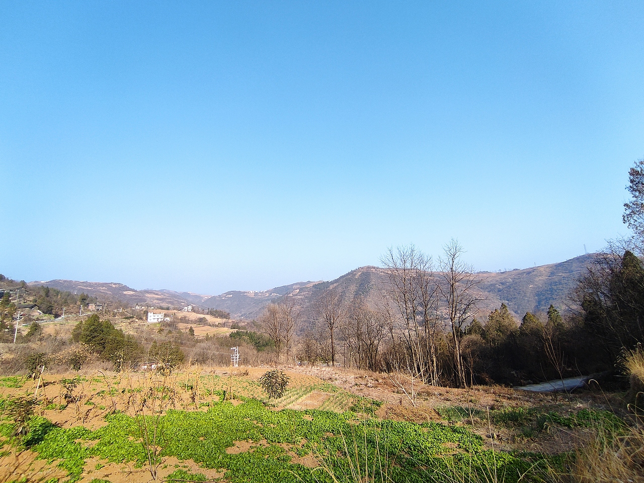 旬阳太极城\陈家庵村美景,红米note9Pro拍摄