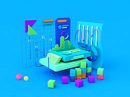 C4D练习