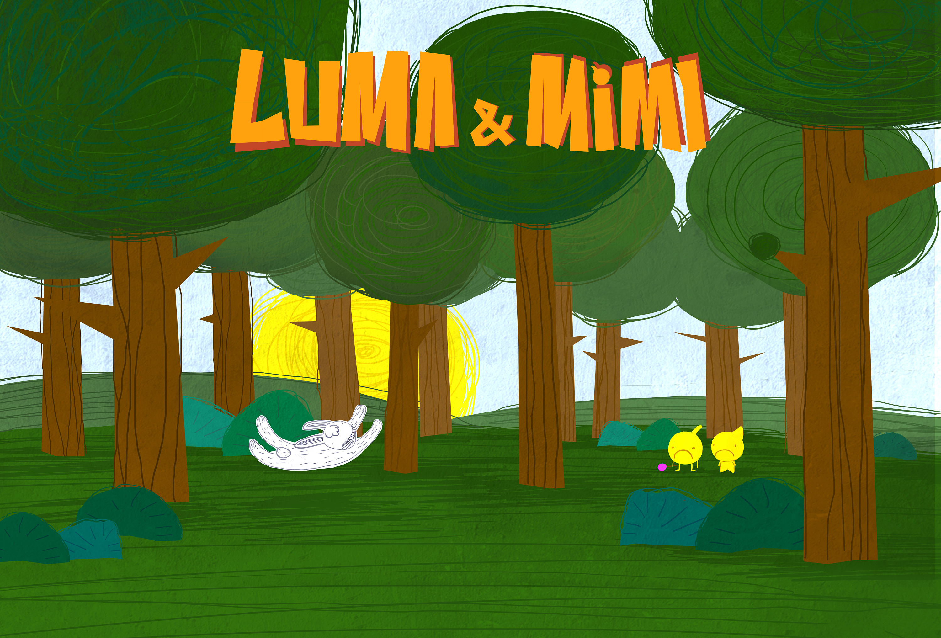 一些绘本风格的尝试|插画|儿童插画|reserveliu - 原创作品 - 站酷