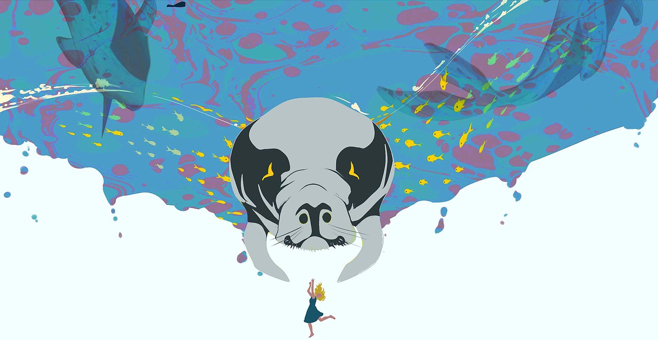 濒危动物宝宝宣传系列插画