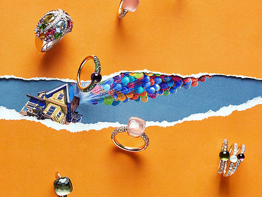 首饰修图 杂志静物后期