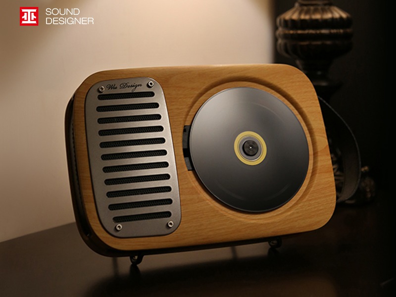 巫·单曲人生CD机 迷你便携式CD机 户外壁挂式播放器 _巫牌-站酷ZCOOL