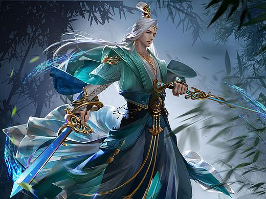 《巴清传》立绘，小哥闪亮登场~