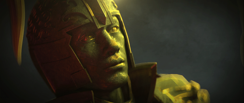 《Ancient statue》-C4D实验影像（图ZMjE2Mzg0NzEy） - 动画/影视 - 站酷设计师CJL_X原创素材 - 站酷ZCOOL