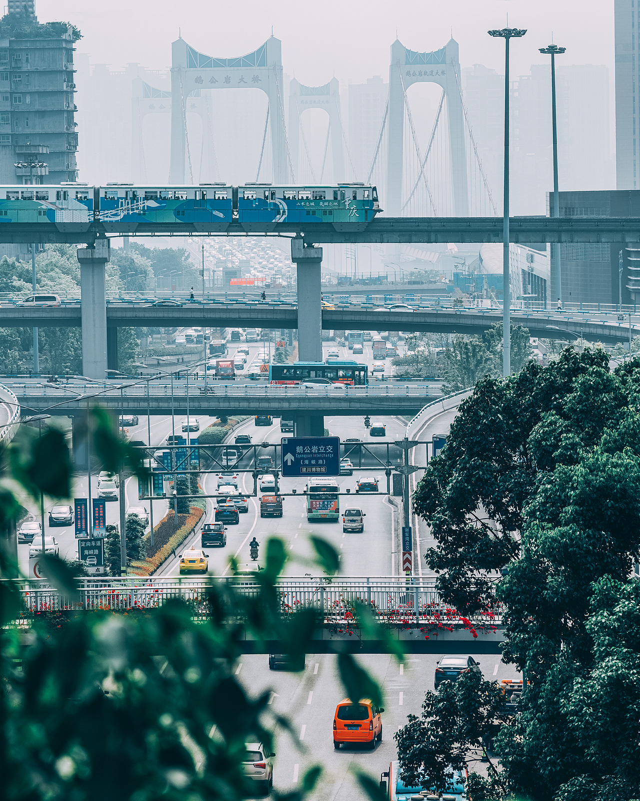 额公岩立交,5d重庆.