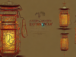 #AI创作实验室#灯笼组合,古老的东方过年,灯笼,花灯