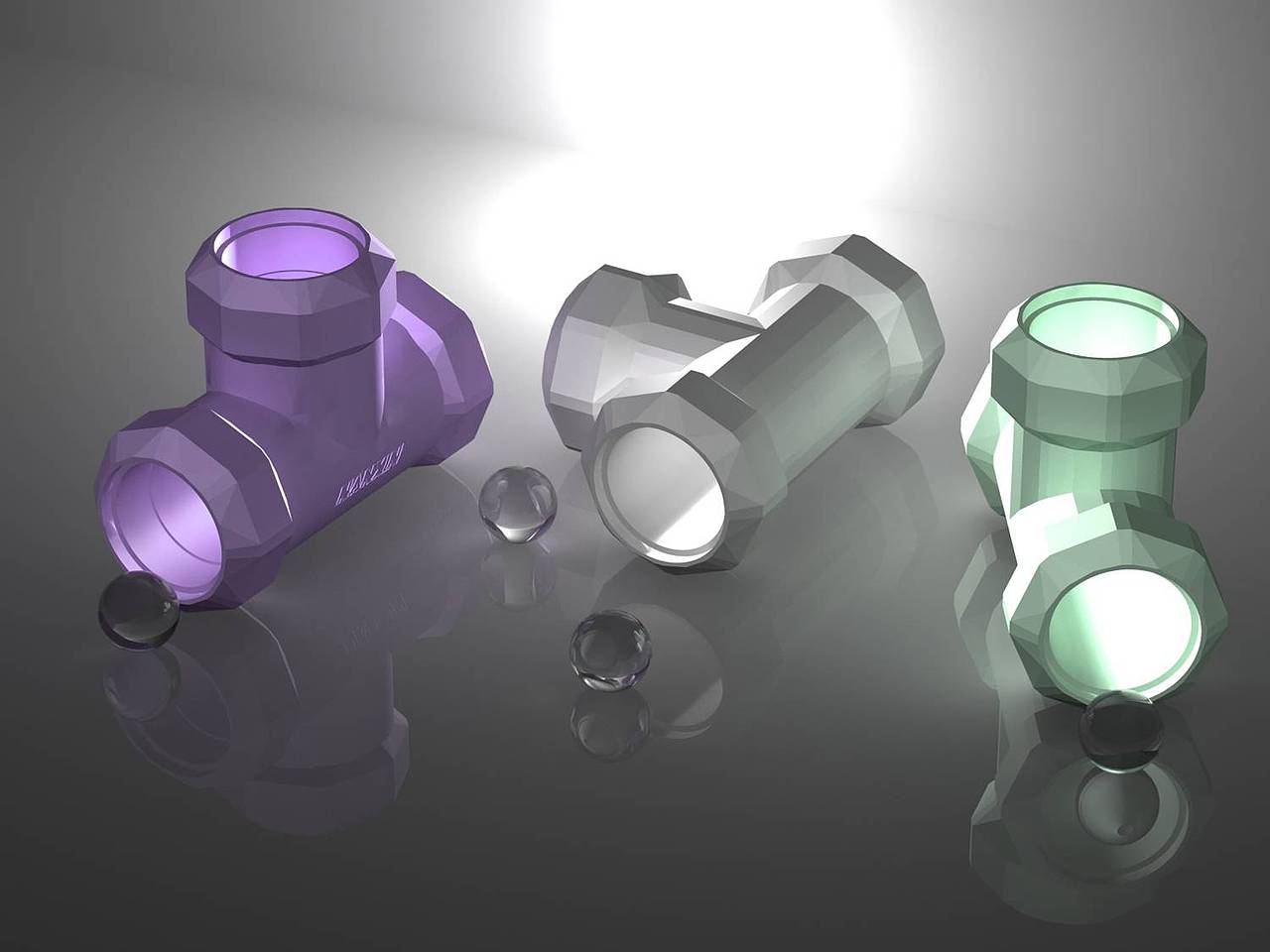 以钻石切割面为元素的产品pi设计