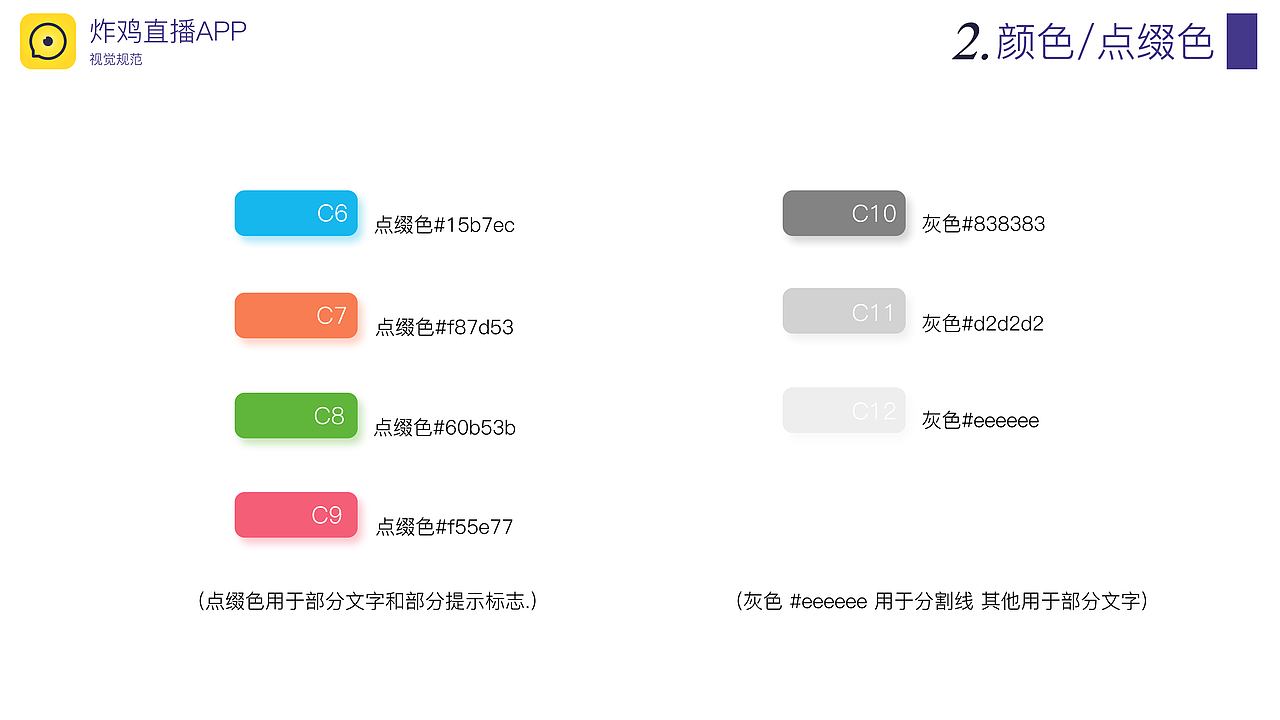 一个普普通通的年轻人-炸鸡直播无线视觉规范（图ZNDU0NTQ1OTY=） - APP界面 - 站酷设计师盆栽王原创素材 - 站酷ZCOOL