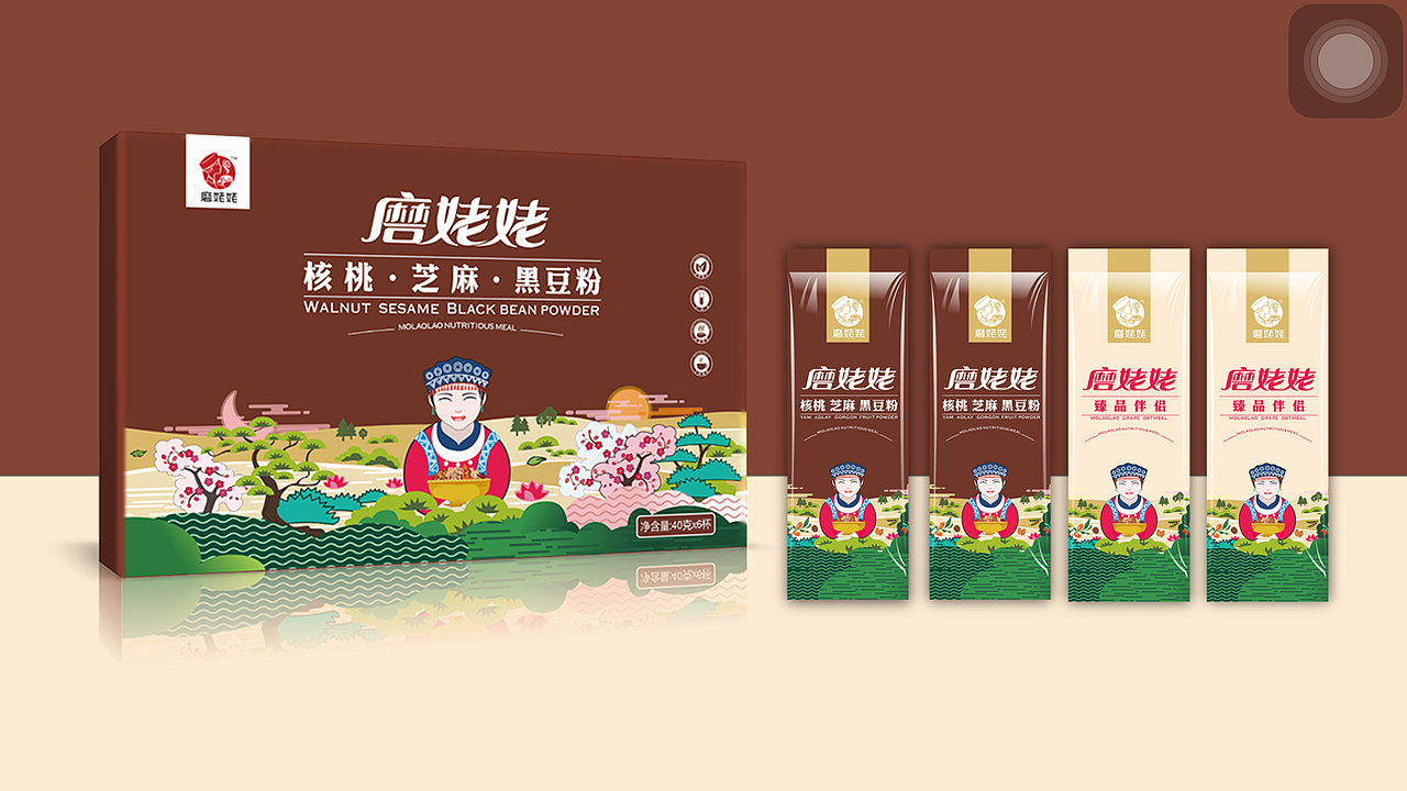 磨姥姥五谷杂粮营养餐（图ZMTEyMzk0MDQw） - 包装 - 站酷设计师周小周z原创素材 - 站酷ZCOOL