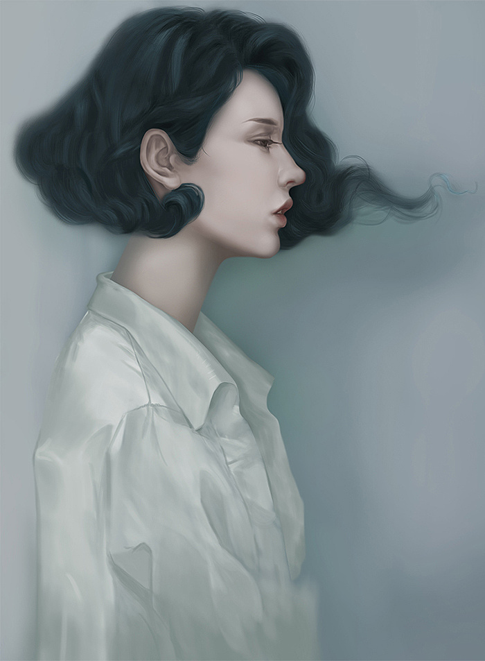 ps手绘临摹作品