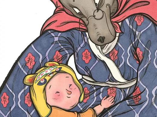 《狼外婆》绘本
