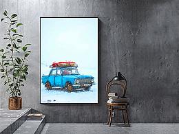 给一个粉丝做的一批数字油画作品，作为装饰画素材