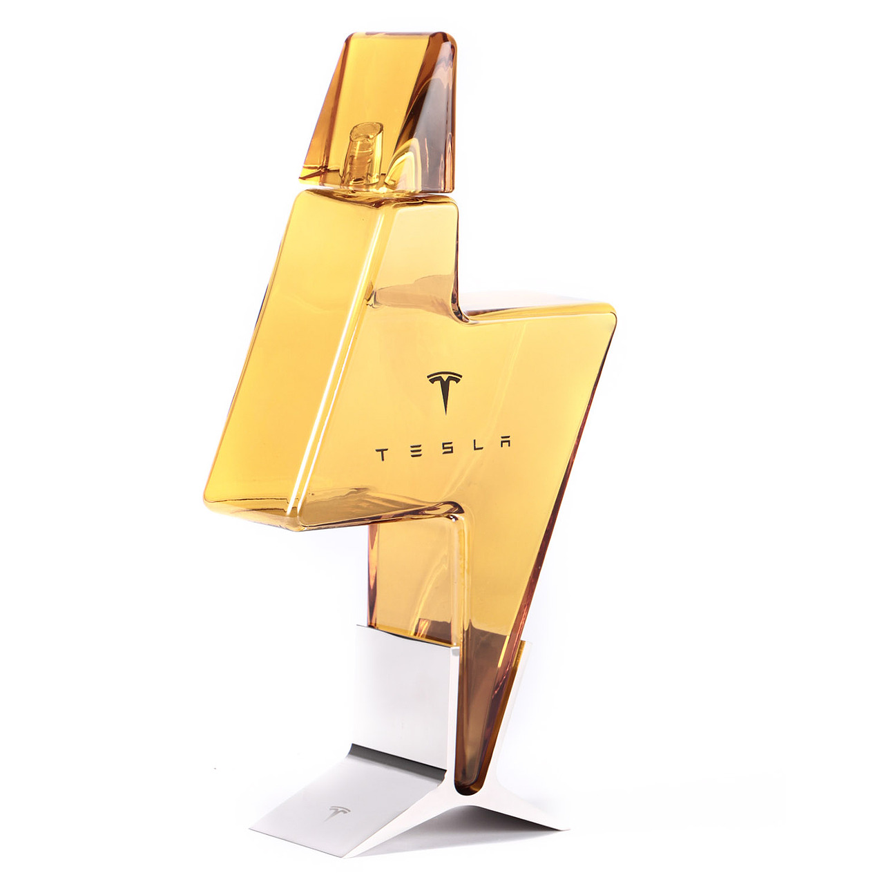 特斯拉酒瓶摄影