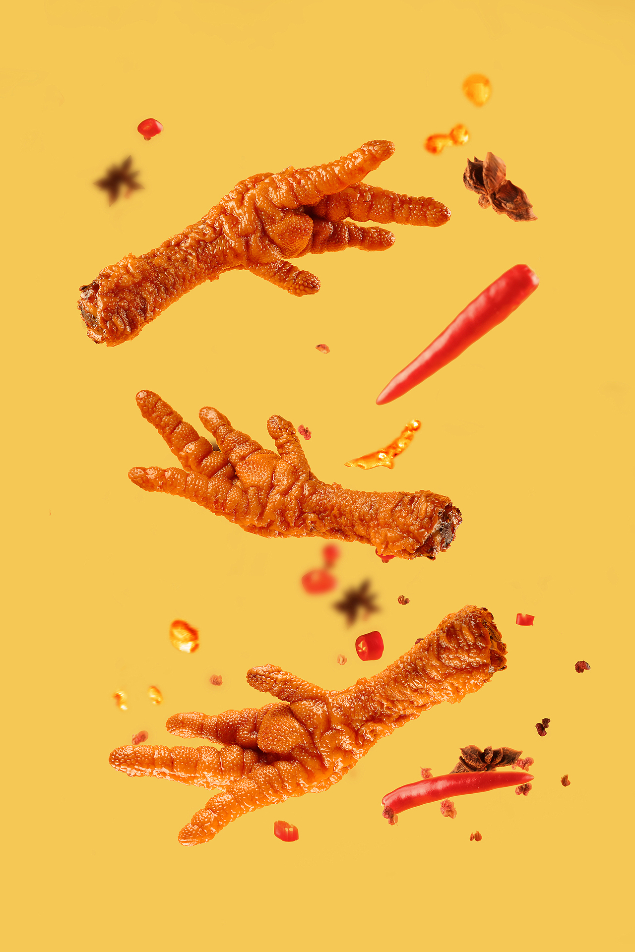 一组电商零食图