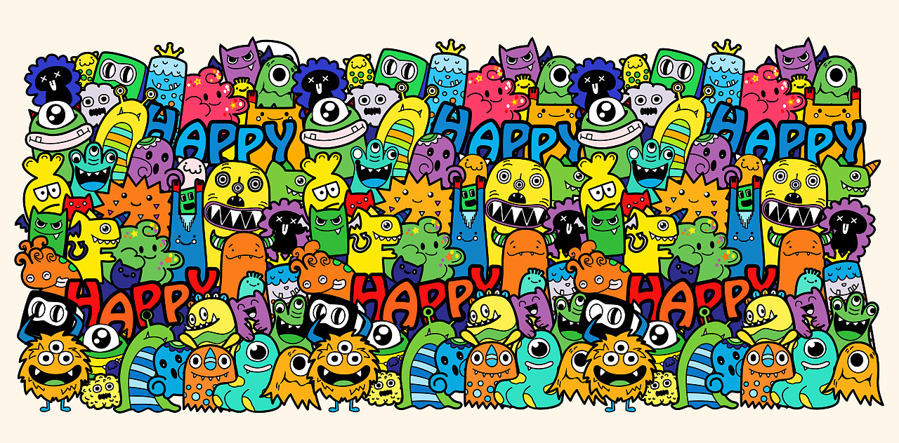 小怪兽 |平面|海报|艾吃基 - 原创作品 - 站酷 (zcool)