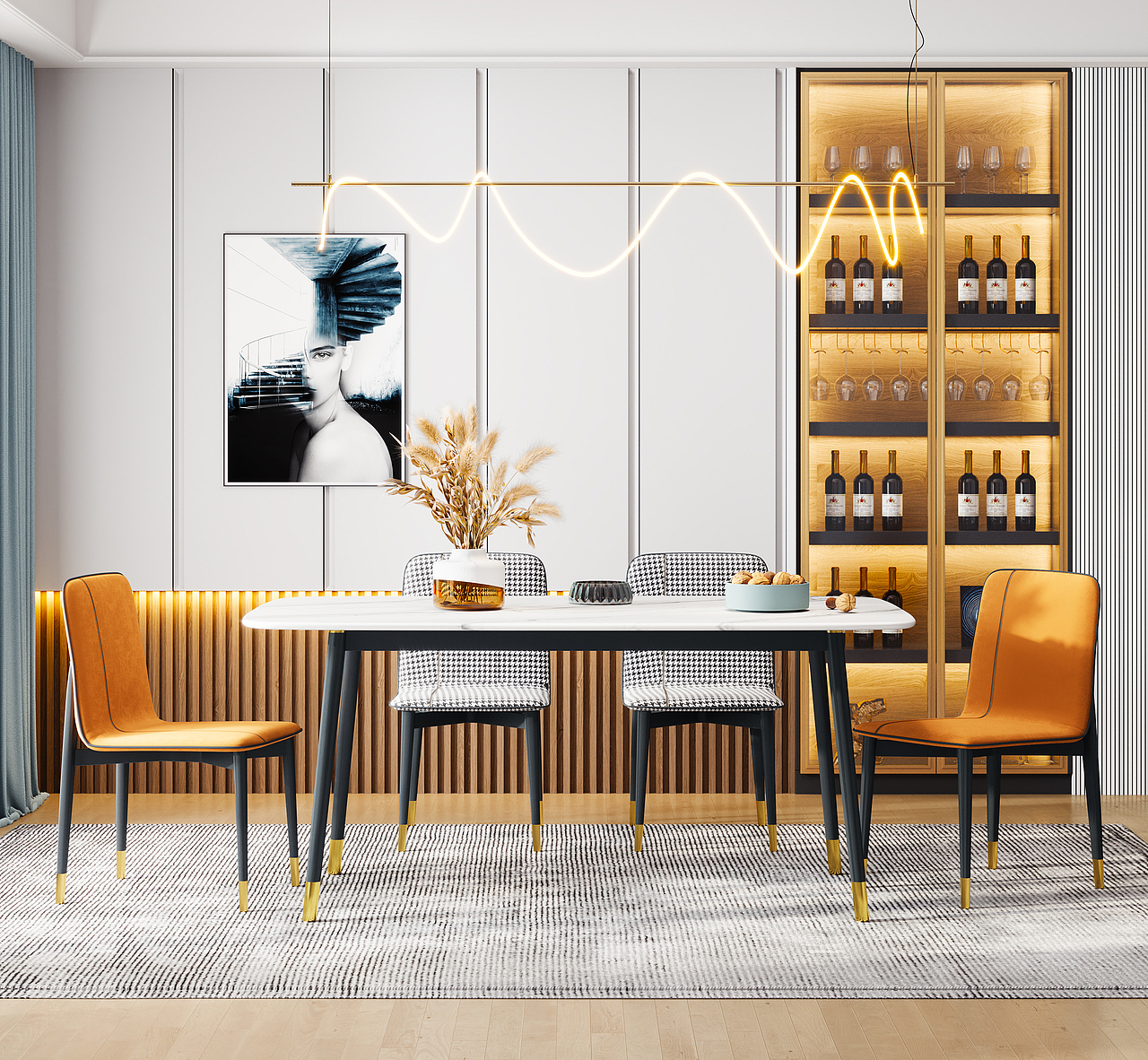 零散的电商家具效果图