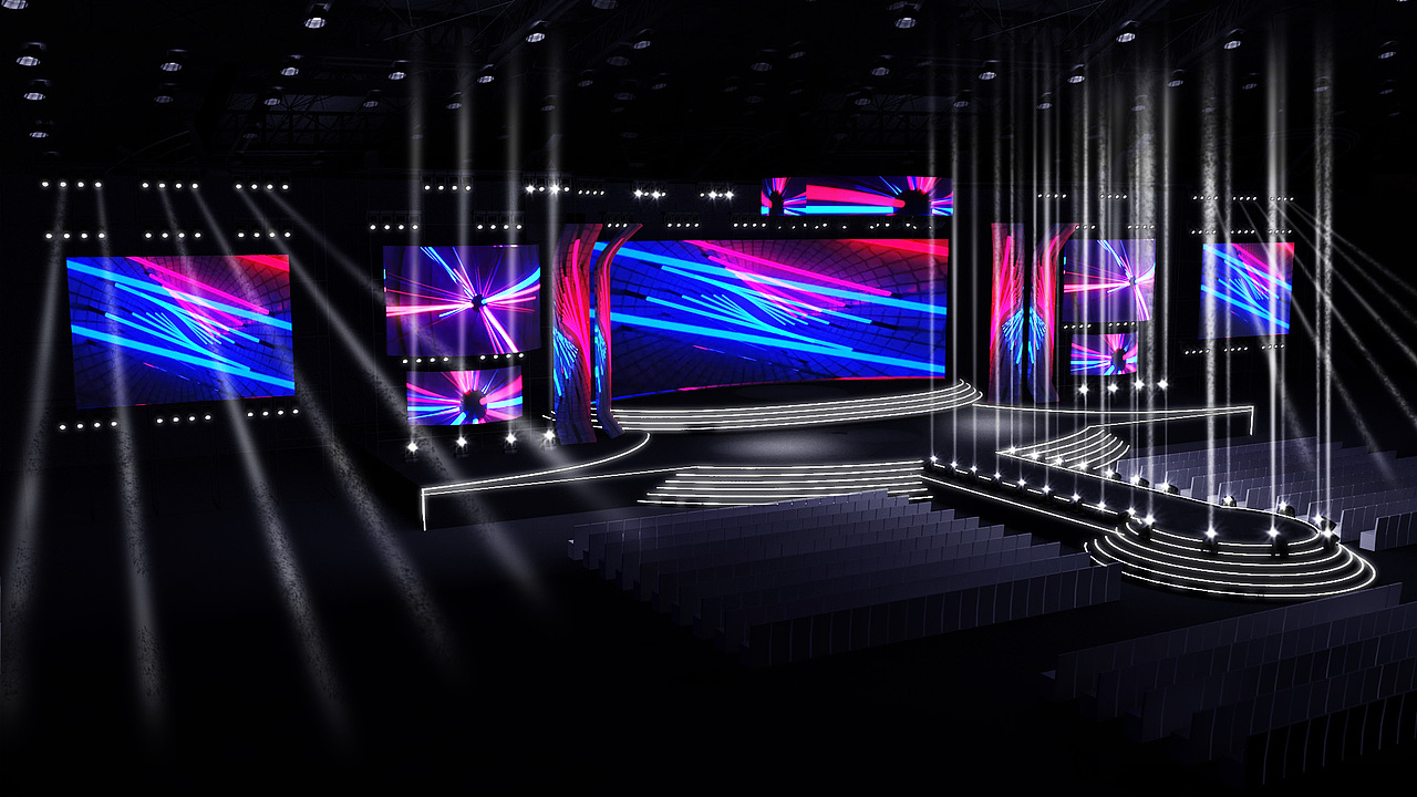 特步颁奖盛典（图ZMTA5ODMzOTYw） - 舞台美术 - 站酷设计师厦门Q原创素材 - 站酷ZCOOL