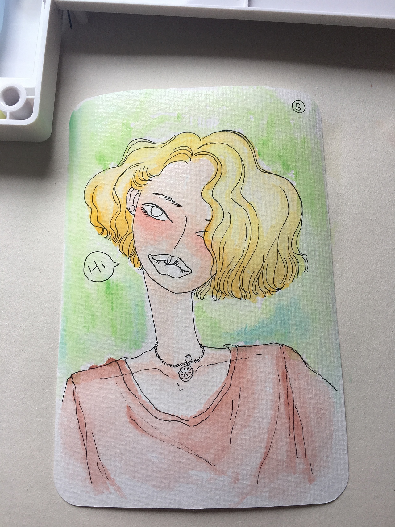 索菲所画_水彩练习_a01（图ZNTI4MzcxODQ=） - 艺术插画 - 站酷设计师S索菲原创素材 - 站酷ZCOOL