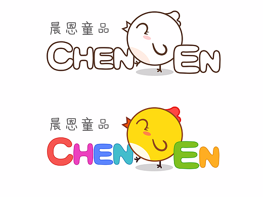 晨恩童品LOGO设计