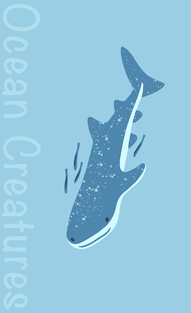 ocean creatures 海洋生物卡通插画|插画|创作习作|deardodo - 原创