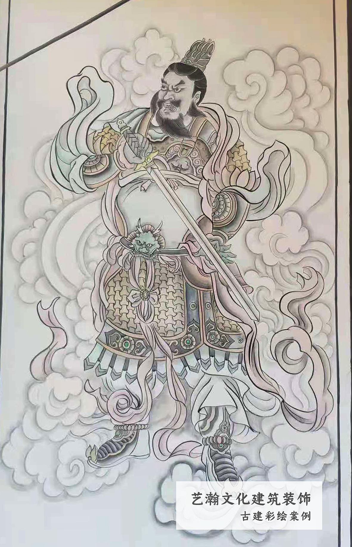 【山西古建筑彩绘】古建彩绘壁画案例（图ZMjY3OTQxNDQ0） - 绘画 - 站酷设计师大艺术家王多多原创素材 - 站酷ZCOOL