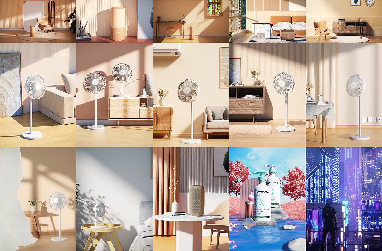 九月渲染合集（图ZMjcwODM2MzMy） - 场景 - 站酷设计师廖阿俊原创素材 - 站酷ZCOOL