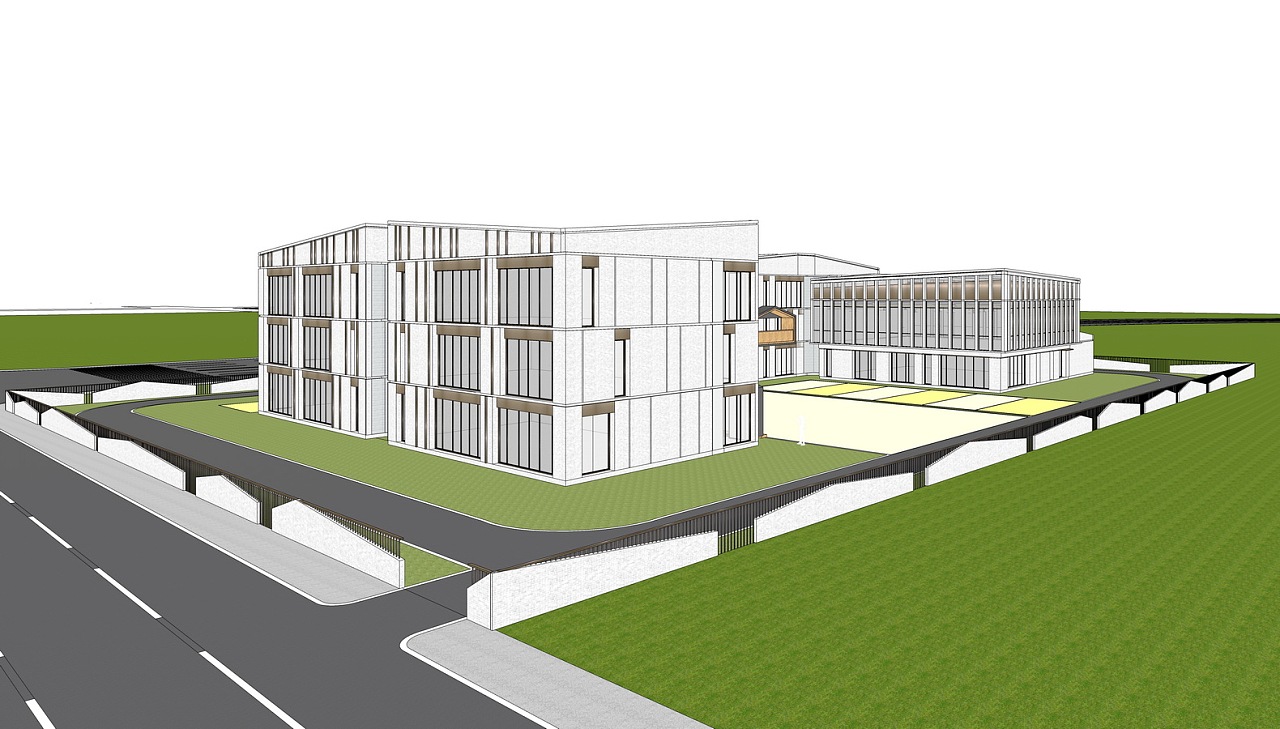 现代幼儿园su模型下载|空间|建筑设计|素模网 - 原创作品 - 站酷