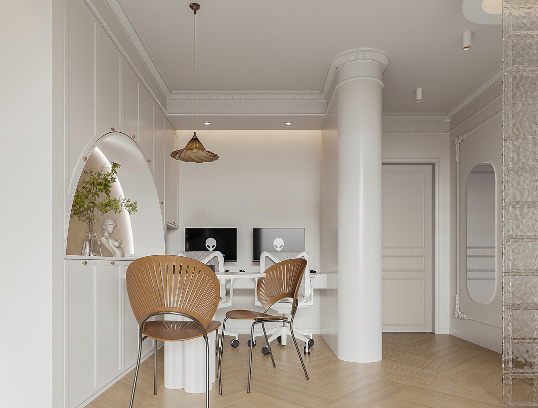 将法式浪漫构筑于现代空间