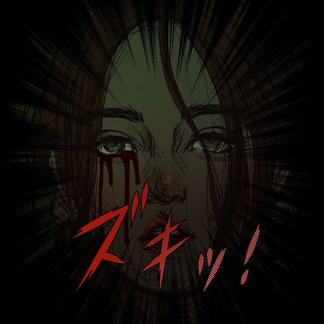 【瞎鸡儿画】心理阴暗的速涂练习