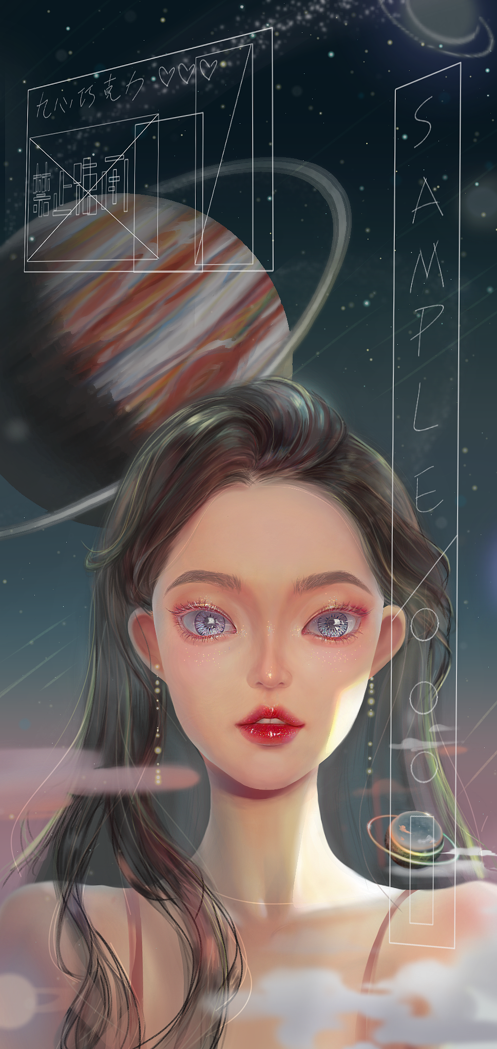 少女插画(星际)
